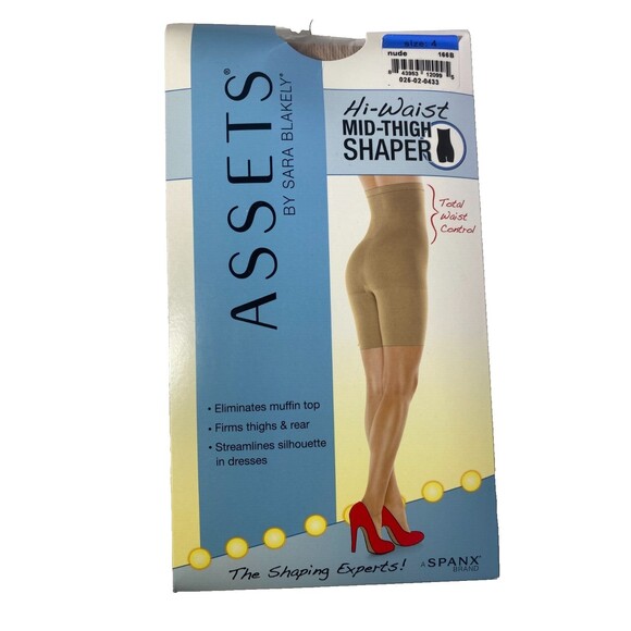 SPANX Assets by Sara Blakely High Waist Mid Thigh Shaper Women's Size 4 - Picture 5 of 7